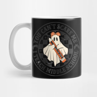 I Teach  School Teacher Halloween Mug